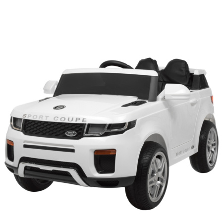 фото Детский электромобиль джип Range Rover M 3580EBLR-1 с двумя моторами и кожей (белый)