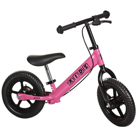 фото Детский беговел 12 дюймов PROFI KIDS M 3440B-2 колеса EVA (розовый)