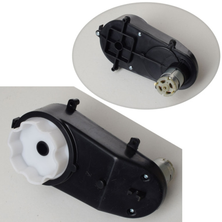 фото Редуктор в сборе с мотором 12V RPM12000 M 3994-GEAR BOX к машине M 3994