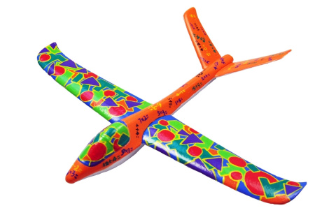 фото Планер метательный J-Color Eagle 600мм c комплектом красок