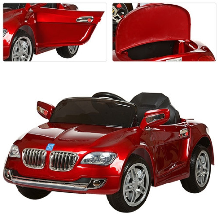 фото Детская электромашина BMW M 3152EBRS-3 амортизаторы автокраска (красный)