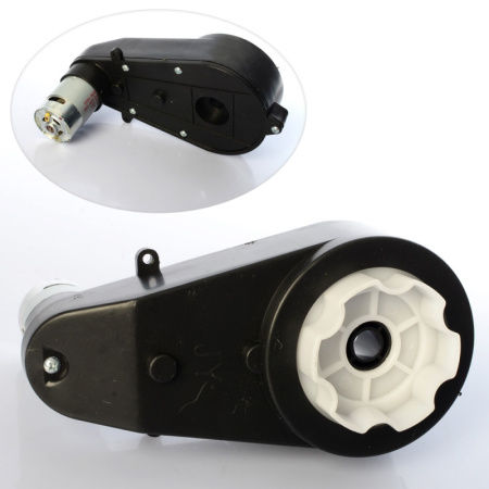 фото Редуктор в сборе с мотором 12V RPM10000 M 3907-GEAR BOX для электромобиля M 3907