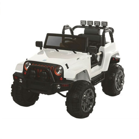 фото Элетромобиль джип М 3155EBR-1 с MP3 и USB входом (белый)
