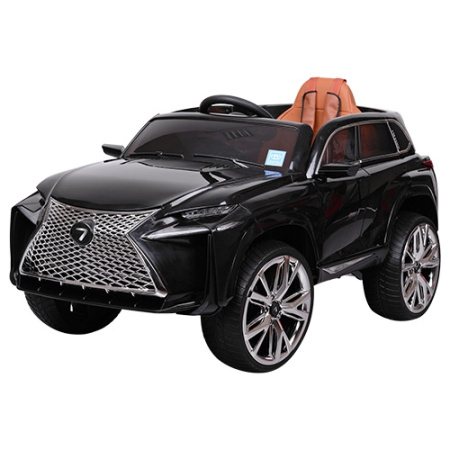 фото Детский электромобиль джип Lexus M 3584EBLR-2 с кожаным сиденьем (черный)