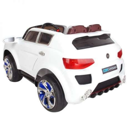 фото Детский электромобиль Джип M 2392 R-1 BMW X6 с высокими открывающимися дверьми, на р/у (белый)