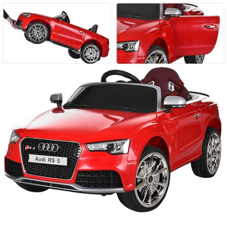 фото Детский электромобиль Audi M 3468EBLR-3 колеса EVA (красный)