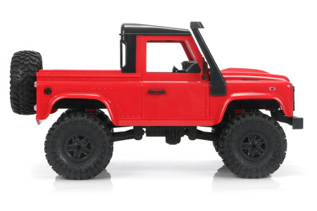 фото Машинка на радиоуправлении 1:12 MN Model Краулер D90 Defender полноприводный (красный)