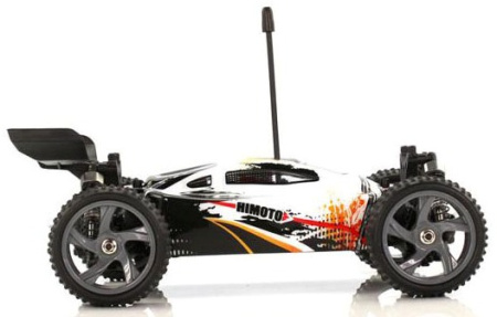фото Радиоуправляемая модель Багги 1:18 Himoto Spino E18XB Brushed (белый)
