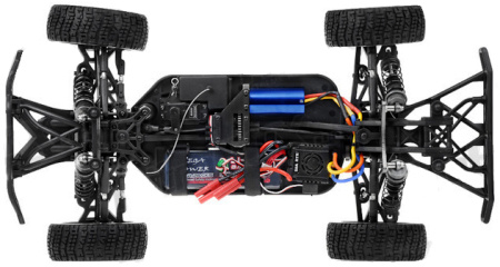 фото Радиоуправляемая модель раллийного шорт-корса 1:8 Himoto Mayhem MegaE8SCL Brushless (зеленый)