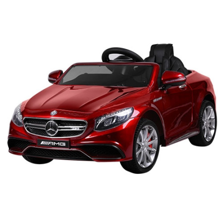 фото Электромобиль для детей Mercedes M 2797EBLRS-3 два мотора автокраска (красный)