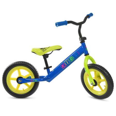 фото Беговел PROFI KIDS детский 12 дюймов M 3847-2 колеса EVA (сине-салатовый)