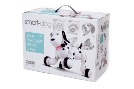 фото Робот-собака радиоуправляемый Happy Cow Smart Dog (черный)