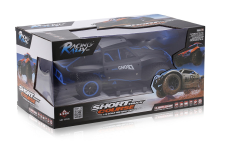 фото Машинка на радиоуправлении 1:18 HB Toys Ралли 4WD на аккумуляторе (синий)