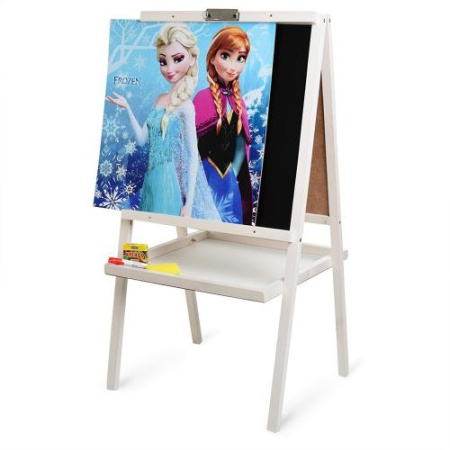 фото Мольберт для детей Frozen M 064 двухсторонний из ДСП