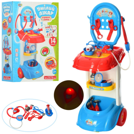 фото Игровой набор Умелый доктор Limo Toy 661-170 медицинские инструменты