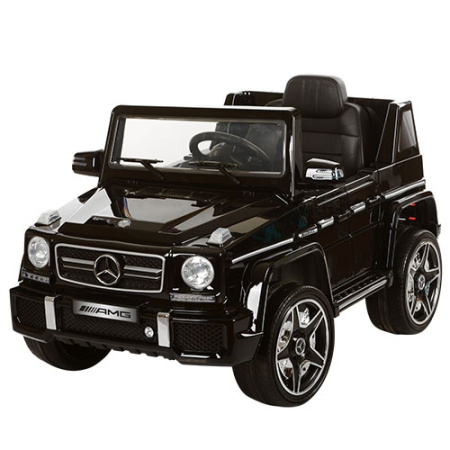 фото Детский электромобиль джип Mercedes AMG JJ263EBRS-2 колеса EVA автопокраска (черный)