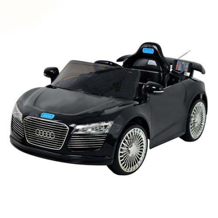 фото Детский электромобиль M 1639 R-2 Audi(черный) с пультом радиоуправления