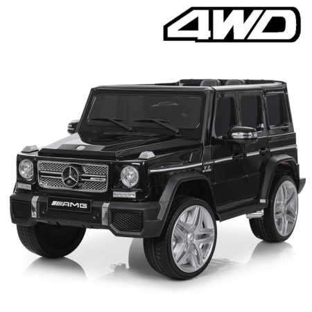 фото Джип для детей Mercedes G65 AMG M 3567EBLRS-2(4WD) полный привод и автопокраска (черный)