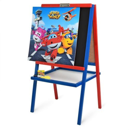 фото Мольберт для детей Super Wings M 075 двухсторонний из ДСП