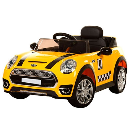 фото Электромашина детская MINI Cooper M 3182EBR-6 колеса EVA (желтый)