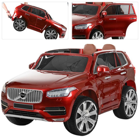 фото Детский электромобиль VOLVO XC 90 M 3278EBLRS-3  автокраска  (красный)