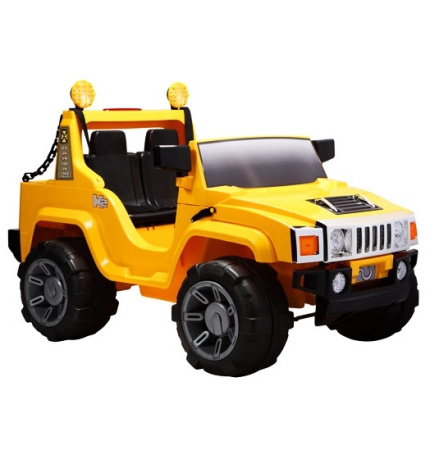 фото Двухместный детский электромобиль Джип Hummer А 26-6 (желтый)