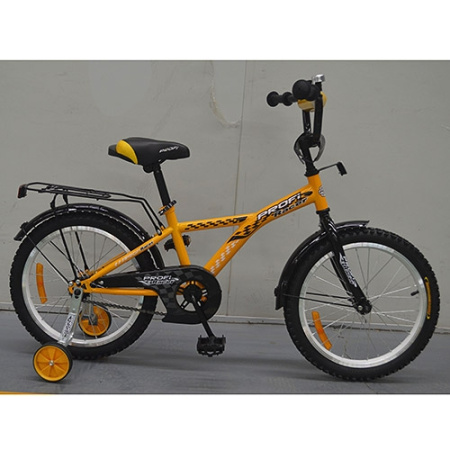 фото Двухколесный велосипед для детей 18 дюймов Profi G1834 Racer (желтый)
