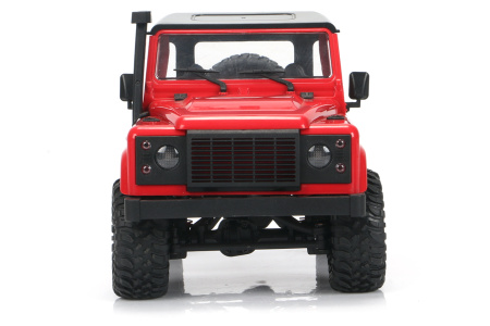 фото Машинка на радиоуправлении 1:12 MN Model Краулер D90 Defender полноприводный (красный)